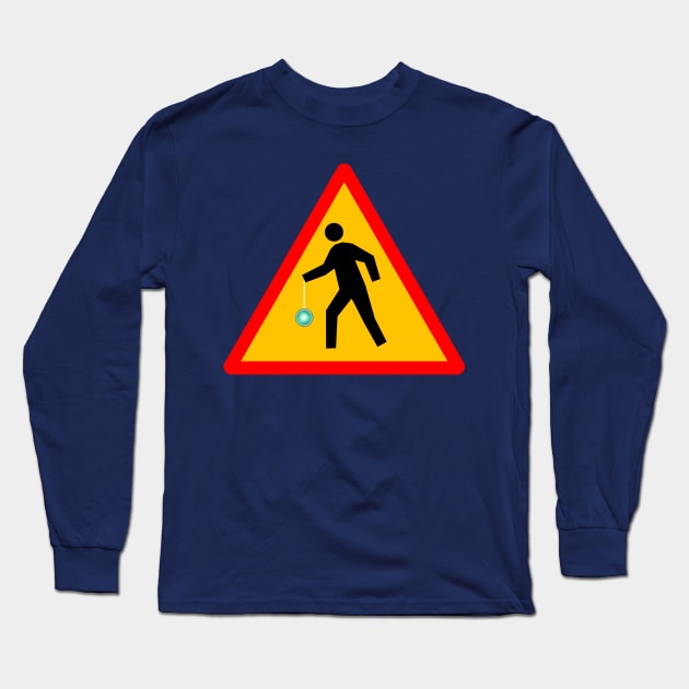 Yo Yo Man Long Sleeve T-Shirt by CreativePhil